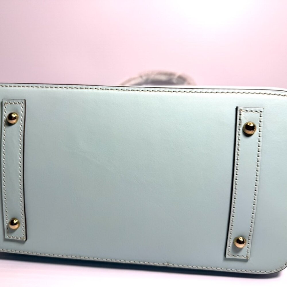 Dooney & Bourke Pale Blue Domed Satchel New Wrapped with Tags - Picture 7 of 12